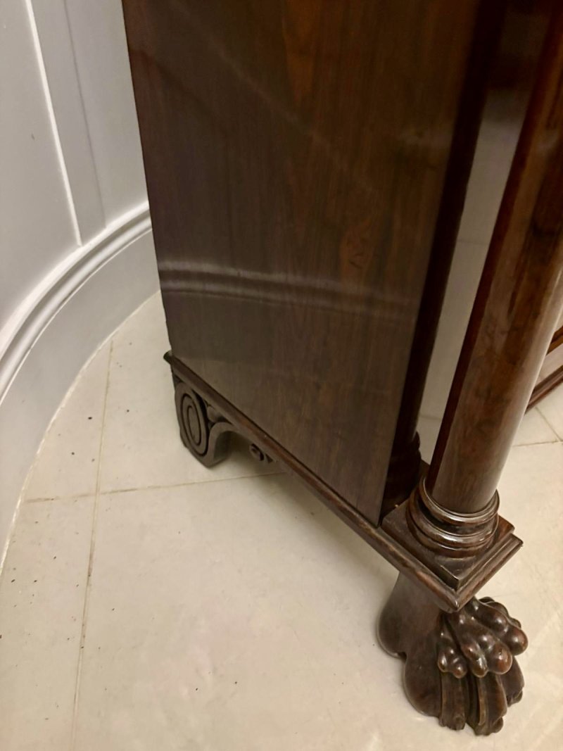 Fine Quality Antique Regency Mahogany Chiffonier / Sideboard